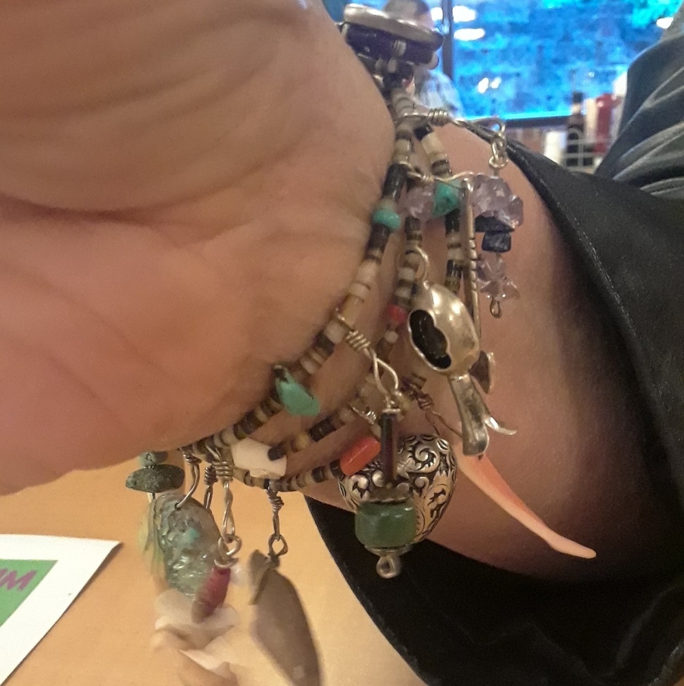 Vintage Native American/Boho wrap bracelet
